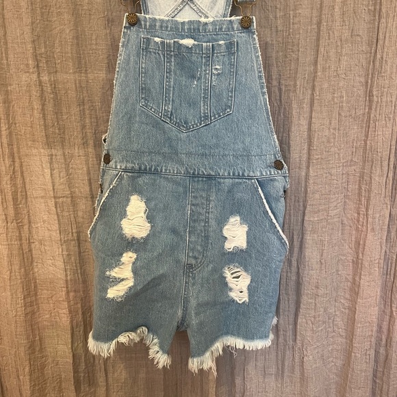 Denim Overalls - Picture 5 of 6